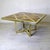 Gilt and Nickel-Plated Brass Table from Metalarte, 1970s For Sale - Image 10 of 10