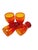 Postmodern Juice Set from Barbara Glassworks, Poland, 1970s, Set of 4 For Sale - Image 4 of 10