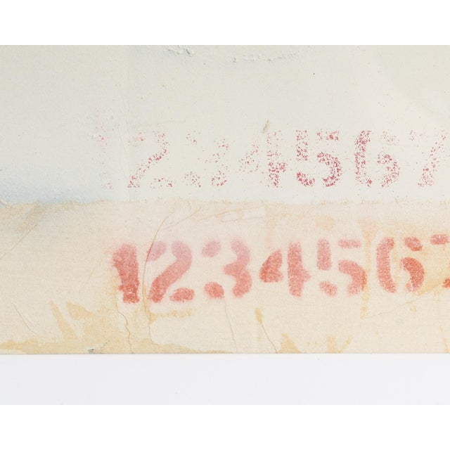 Abstract Mixed Media Painting by Michael Baum For Sale - Image 4 of 8