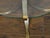 French Art Deco 1930s Steel and Brass Drinks Table with Glass Top, Splaying Legs For Sale In Atlanta - Image 6 of 10