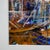 Mid Century Modern Danish Painting Art Abstract Landscape Frame Cityscape MCM For Sale - Image 9 of 12