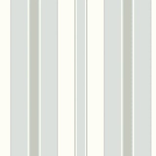 Boråstapeter Stockholm Stripe Wallpaper In Sky And Silver For Sale