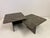 Black Fossil Stone Nesting Coffee Tables, 1980s, Set of 2 For Sale - Image 8 of 18