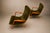 Giuseppe Scapinelli Sculptural Caviúna & Olive Green Mohair Armchairs, Brazilian Modern, 1950s For Sale - Image 12 of 18