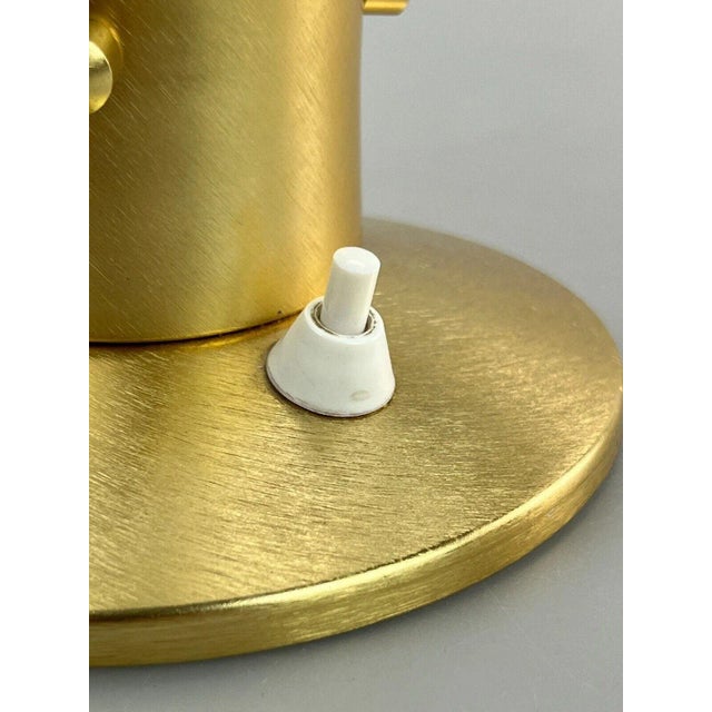 60s/70s ball lamp, light table lamp, bedside lamp, in space age design. Object: table lamp Manufacturer: Condition: good...