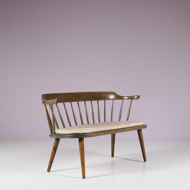 Bench by Yngve Ekstrom for Småland, Sweden, 1950s For Sale - Image 11 of 11