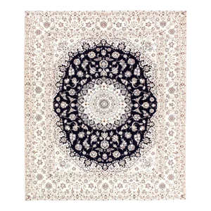 2020s Navy Habibian Nain Silk & Wool 6l