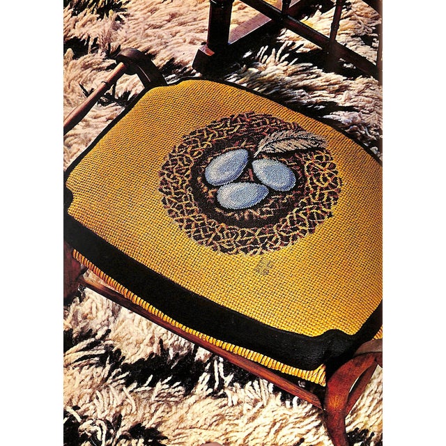 White "Needlepoint Design" 1970 Gartner, Louis J. Jr. For Sale - Image 8 of 12