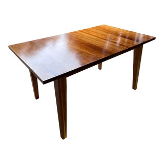 Mid-Century Modern Solid Cherry Extension Dining Table For Sale