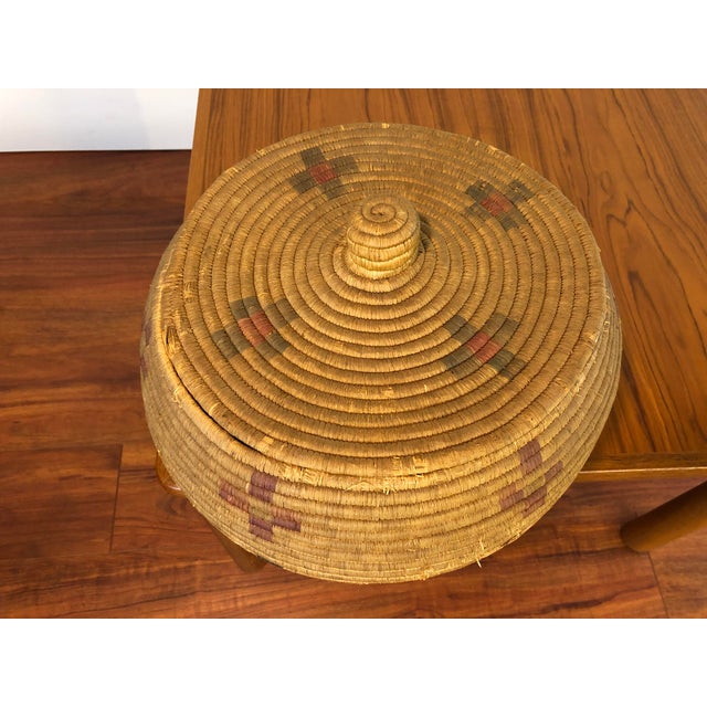Vintage Native American Woven Basket From Alaska Chairish