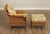 Brown Braxton Culler Rattan and Wicker Lounge Chair and Ottoman For Sale - Image 8 of 12