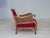 Mid-Century Modern Danish Armchair in Velour and Ash, 1930s For Sale - Image 3 of 18