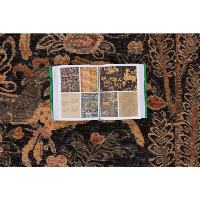 Black Modern Classics Persian Hunting Narrative Wool Rug by Rug & Kilim, India For Sale - Image 8 of 9