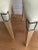Eggshell Italian Pair High Back Accent Chairs For Sale - Image 8 of 8