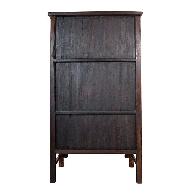 Late 19th Century Antique Chinese Cypress Wood Armoire, Wardrobe For Sale - Image 13 of 13