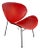 Red Lounge Chair, 1980s For Sale