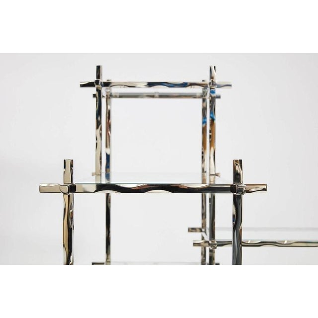 Geometric Fluide Bookcase by Jennifer Midoz For Sale - Image 11 of 12