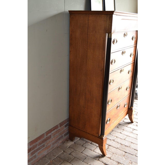 Antique Oak Empire Chiffonier For Sale - Image 7 of 10
