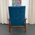 1960s 1960s Scandinavian Modern Oak High-Back Recliner Lounge Chair For Sale - Image 5 of 9