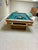 This is a playable vintage billiard table, a great addition for family fun at the lake house, beach, mountains, and game...