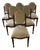 Vintage 1930’s Mohair Set of 6 Dining Chairs For Sale
