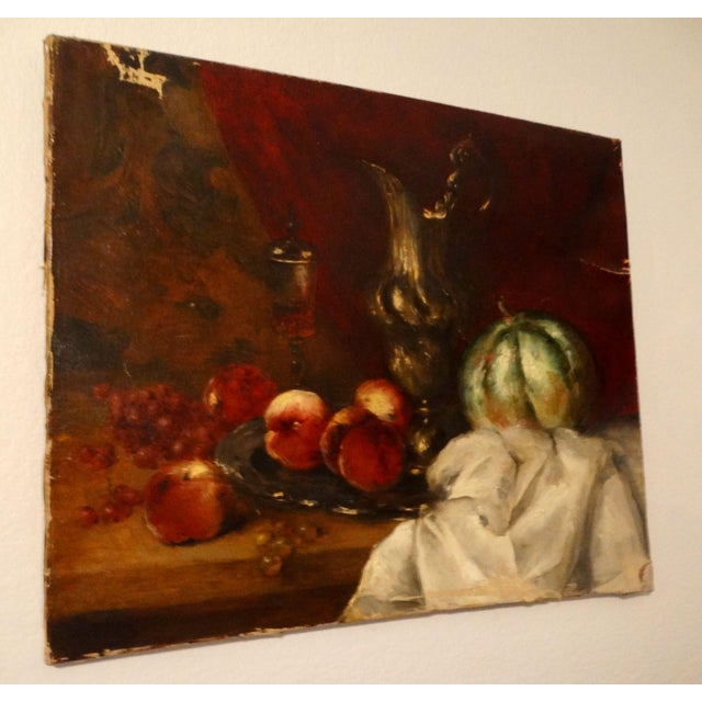 Antoine Vollon 1833-1900 French Still Life Oil on Canvas Hammer to $46,000 For Sale - Image 13 of 14