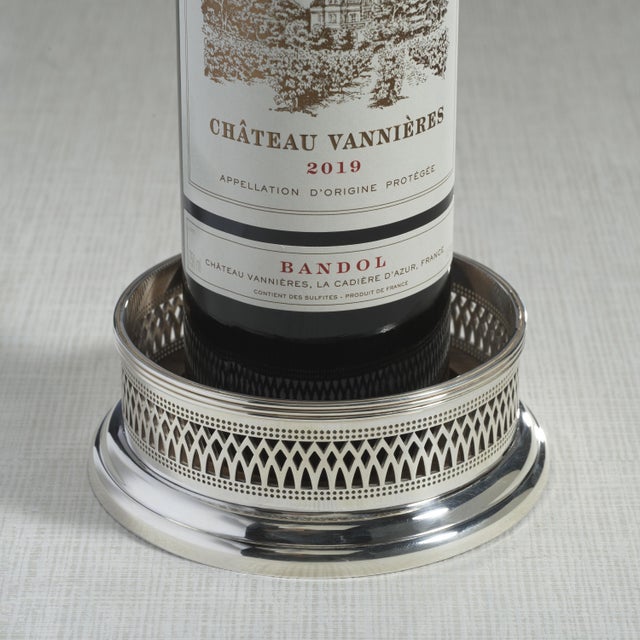 Contemporary Sommelier's Edge Wine Bottle Coaster For Sale - Image 3 of 5