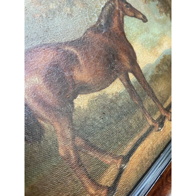 English Late 20th Century Equestrian English Traditional Oil Painting For Sale - Image 3 of 4