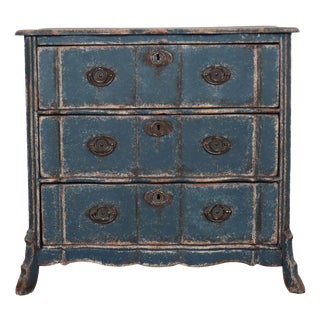 Vintage Dutch Serpentine Commode For Sale