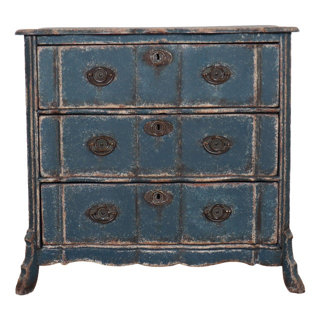 Vintage Dutch Serpentine Commode For Sale