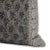 Block Printed Elegant Heavy Thick Linen Throw Pillow Cover 24x24 Inch- Rangoli Art For Sale - Image 4 of 5