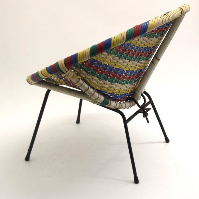 Mid-Century Modern Mid-Century Childrens Acapulco Armchair, 1950s For Sale - Image 3 of 9