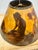 Safari Vintage Hand Painted Safari Paper Lampshades With Craquelure Finish - a Pair For Sale - Image 3 of 9