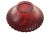 Traditional 1960s Traditional Ruby Red Glass Swirl Bowl For Sale - Image 3 of 4