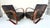 Wood H-269 Lounge Chairs attributed to Jindrich Halabala for Up Zavody, 1930s, Set of 2 For Sale - Image 7 of 16