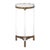 Kenneth Ludwig Chicago Pereira Round Acrylic Accent Table For Sale - Image 4 of 6