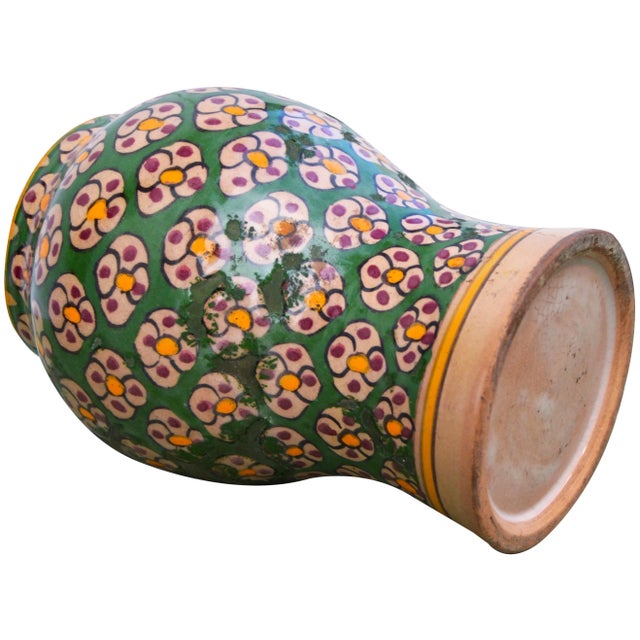 Ceramic Moorish Ceramic Vase For Sale - Image 7 of 8