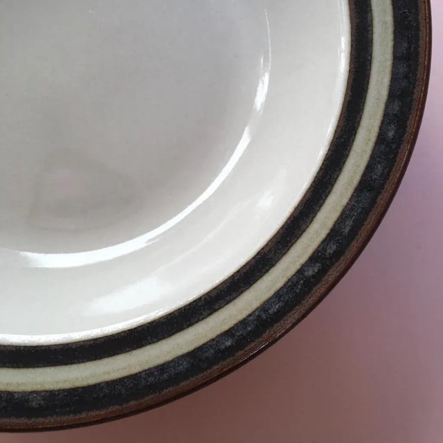 Mid-Century Karelia Cereal Plates by Anya Jaatinen Winqvist for Arabia, 1970s, Set of 3 For Sale - Image 4 of 8