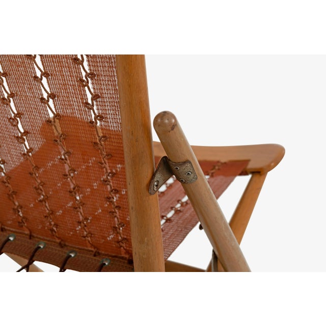 Maruni Mokko of Japan Folding Sling Chairs - A Pair For Sale - Image 11 of 13