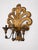 Late 19th Century Pair 19th Century, Italian Baroque Revival Gilt Wood & Tole Three-Arm Sconces For Sale - Image 5 of 9