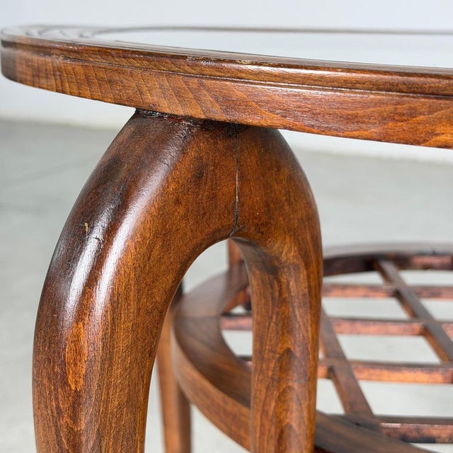 Round Coffee Table by Paolo Buffa for Arrighi Serafino, 1950s For Sale - Image 12 of 16