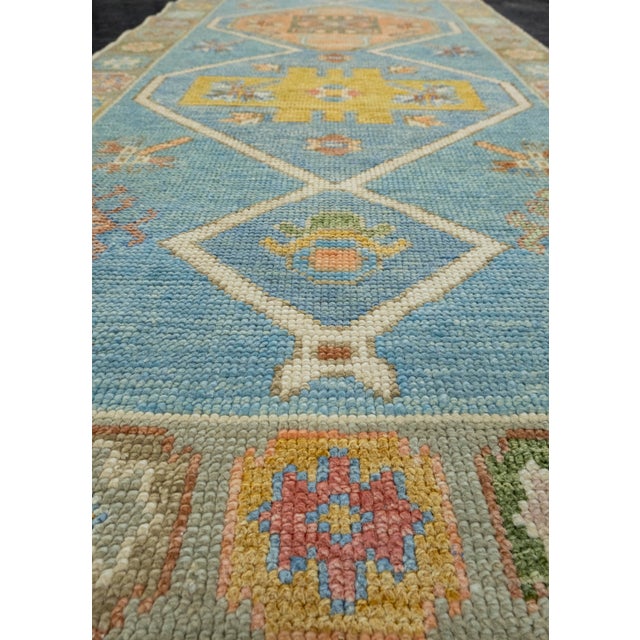 Early 21st Century Turkish Oushak Rug 3' x 6'6" #18003 For Sale - Image 5 of 8
