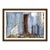 Mid 20th Century Blue Powder Room Painting, Shirl Goedike For Sale
