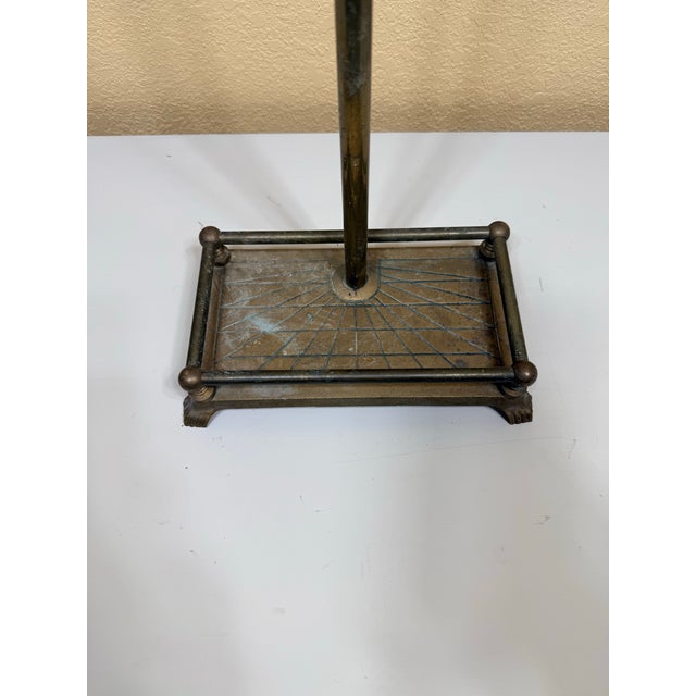 Metal Neoclassical Brass Duck Heads Fireplace Tool Set For Sale - Image 7 of 9