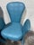 Wood Post Modern Wing Dining Chairs - Set of 6 For Sale - Image 7 of 11