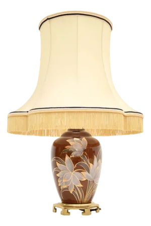 Vintage French Ceramic Table Lamp, 1970s