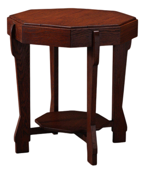 Amsterdamse School Side Table, 1930s