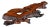 Nakashima Style Live Edge Redwood Burl Root Stump Slab Coffee Table For Sale