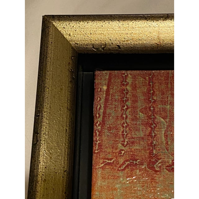 Rebecca Koury Acrylic Modernist Abstract Painting, Signed For Sale In Atlanta - Image 6 of 12