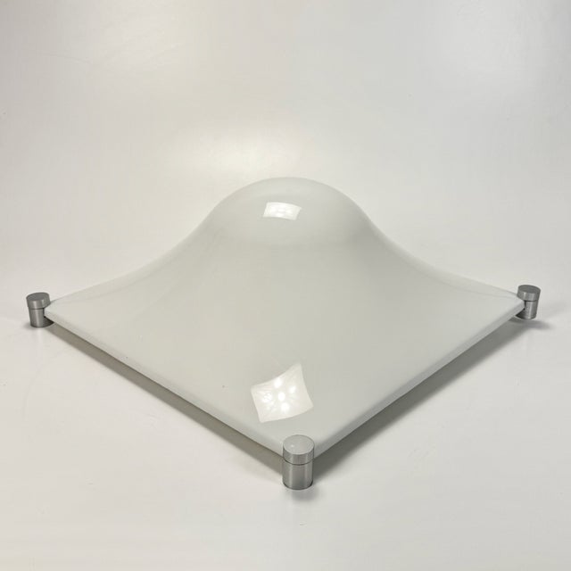 Large Bolla Flush Mount Lamp from Martinelli Luce, Italy, 1970s For Sale - Image 11 of 11